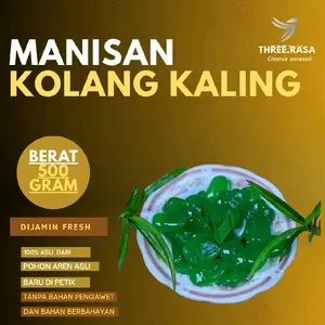 MANISAN KOLANG KALING RASA PANDAN SUPER PREMIUM BERAT 500GRAM
