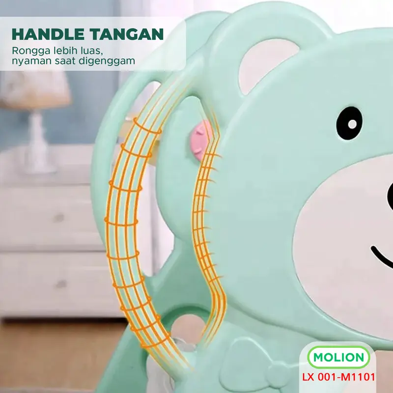 Mainan Perosotan Anak Prosotan Seluncuran Anak FREE Ring Playground Murah 001-M1101 2