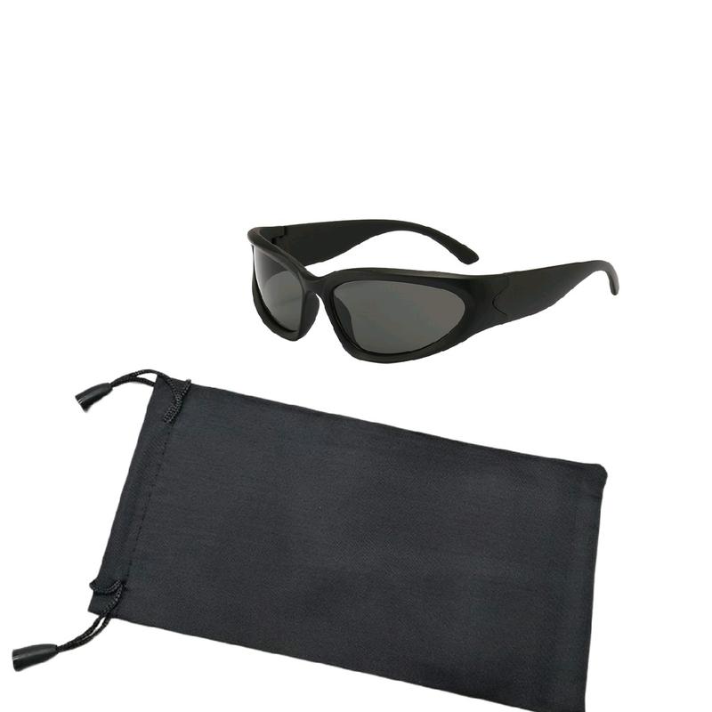 Kacamata Y2k Frame Tebal Eyewear Vintage Casual Kacamata Hitam