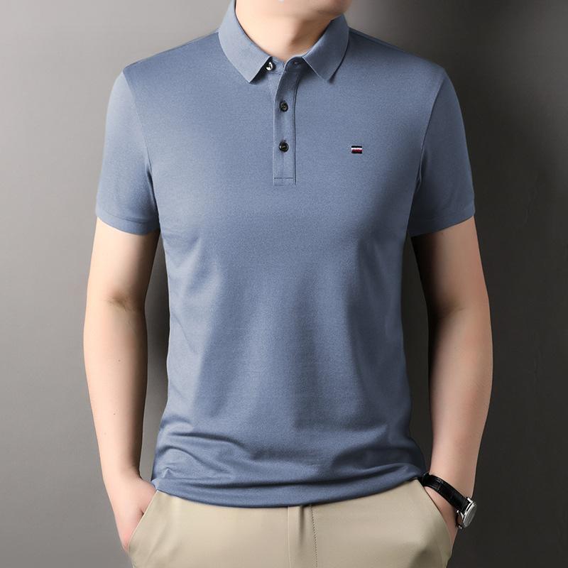 Product Introduction of เสื้อโปโล ผ้าฝ้าย ปักลาย สำหรับผู้ชาย สไตล์ฤดูร้อน 2025 ลำลองธุรกิจ ระบายอากาศ และดูดซับความชื้น Shirt สุภาพบุรุษ 43