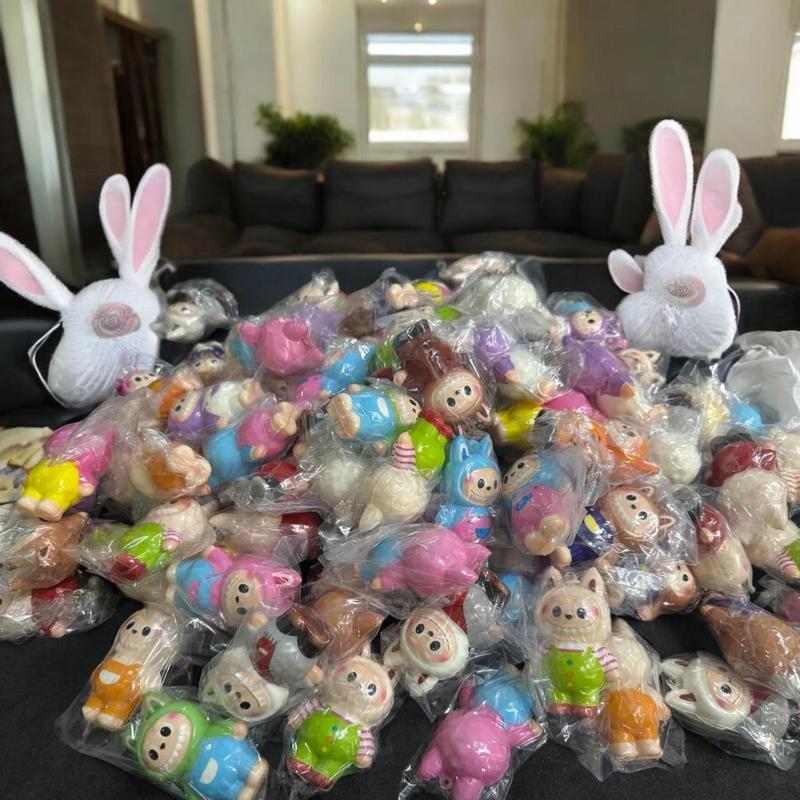 Ready Stok Squishy Labubu Sanrio / Mainan Squisy Lucu Pencet Super Slow / Mainan Squisi Lucu Size Mini Mainan Anak Squishy paket 3 pcs 3