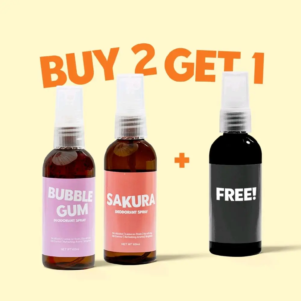 BUY 2 GET 1 JENNSKIN NATURALS DEODORANTS SPRAY Tawas untuk ketiak tersedia dengan 5 wangi variant