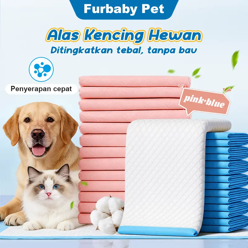 Pad Pipis Kucing Underpad Kucing Anjing Tatakan Kucing Alas Pipis Kucing Murah Dog Training Pads