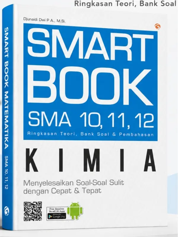 Smart Book Matematika - Kimia SMA Kelas 10 11 12 - Buku Ringkasan Materi Terlengkap, Bank Soal, dan Pembahasan Menyelesaikan Soal Sulit Cepat & Tepat