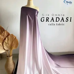 Paket Spesial Kain Bridesmaid / Kain Gradasi Maxmara Doff / Satin Ombre Two Tune