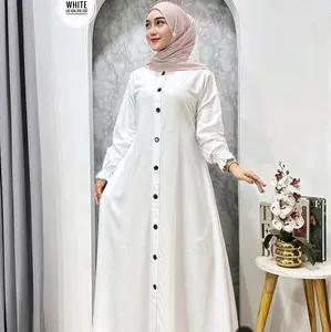 GAMIS POLOS TWILL GAMIS JUMBO GAMIS TERBARU GAMIS BUSUI BAHAN TWIL ADEM