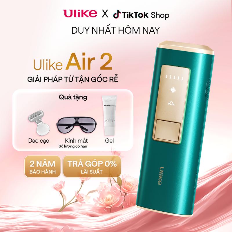 Máy triệt lông Ulike Air 2 công nghệ làm mát Ice Cooling IPL Sapphire Xanh đậm