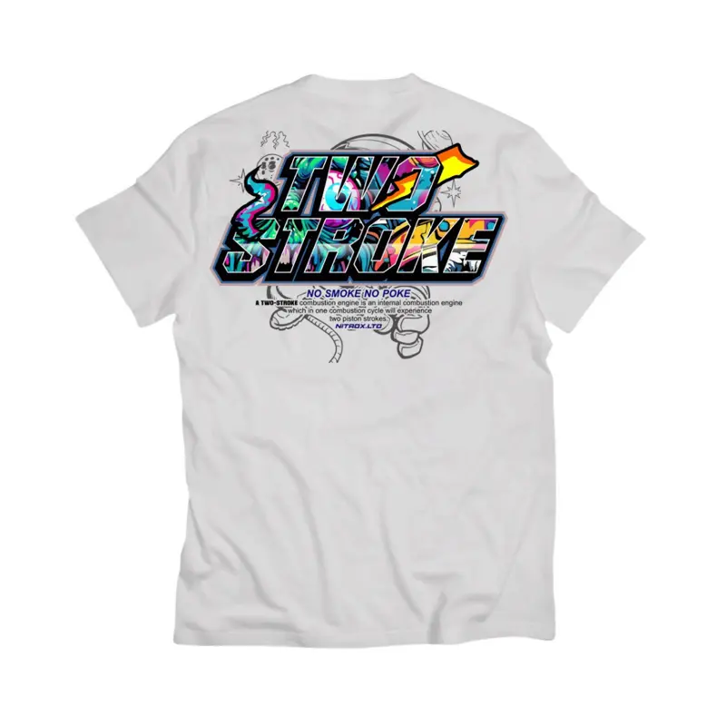 Kaos Nitrox Smoke V3/ Kaos 2tak /  Kaos Pria Katun 2