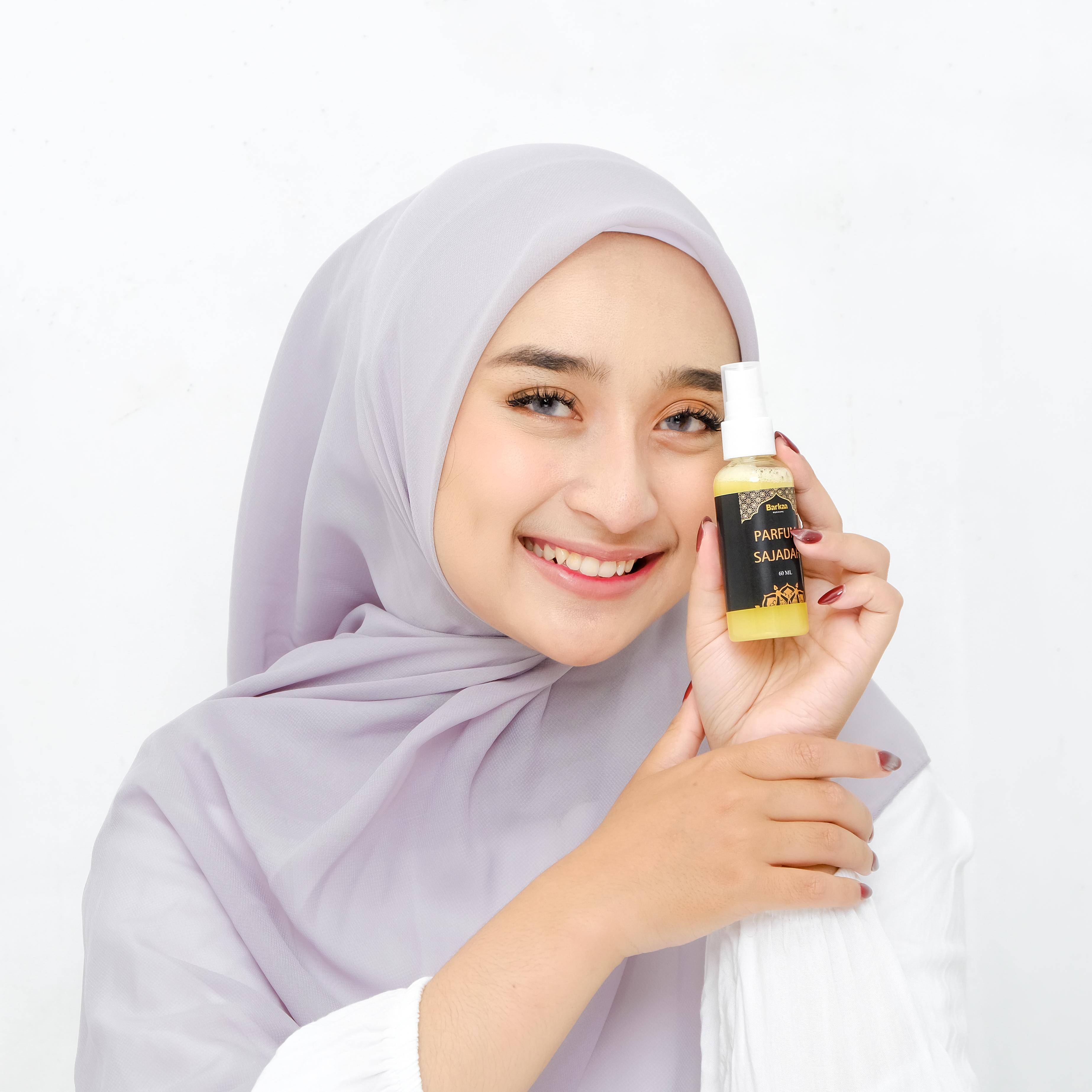 Paket Parfum Sholat Non Alkohol By Barkaa Perfume Kasturi Raudhah Kiswah Hajar Aswad Wangi segar dewasa
