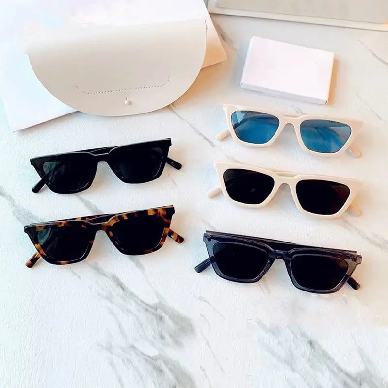 ⭐Bobastore⭐ Kacamata Unisex Fashion Kaca Mata Wanita Pria Hitam High Quality Sunglasses Murah G029 8