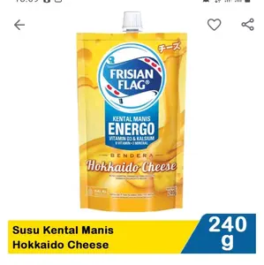 FRISIAN FLAG SUSU KENTAL MANIS ALL VARIANT,HOKAIDO,KOREAN STRAWBERY,PUTIH,COKLAT,GOLD KEMASAN 260g Milk Asli Baking
