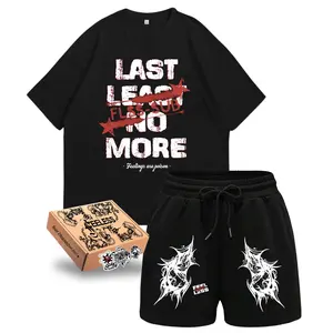 [Feeless] Paket Bundling One set Kaos Oversize Dan Celana Boardshort Lastfeel