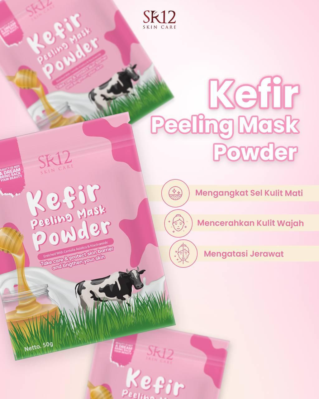 kefir piling mask sr 12 skincare Masker