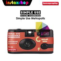 Gambar Lomography Simple Use NOT Disposable Camera ( BISA DI ISI ULANG ROLL ) - Metropolis dari Instaxshop Kota Bandung 2 Tokopedia
