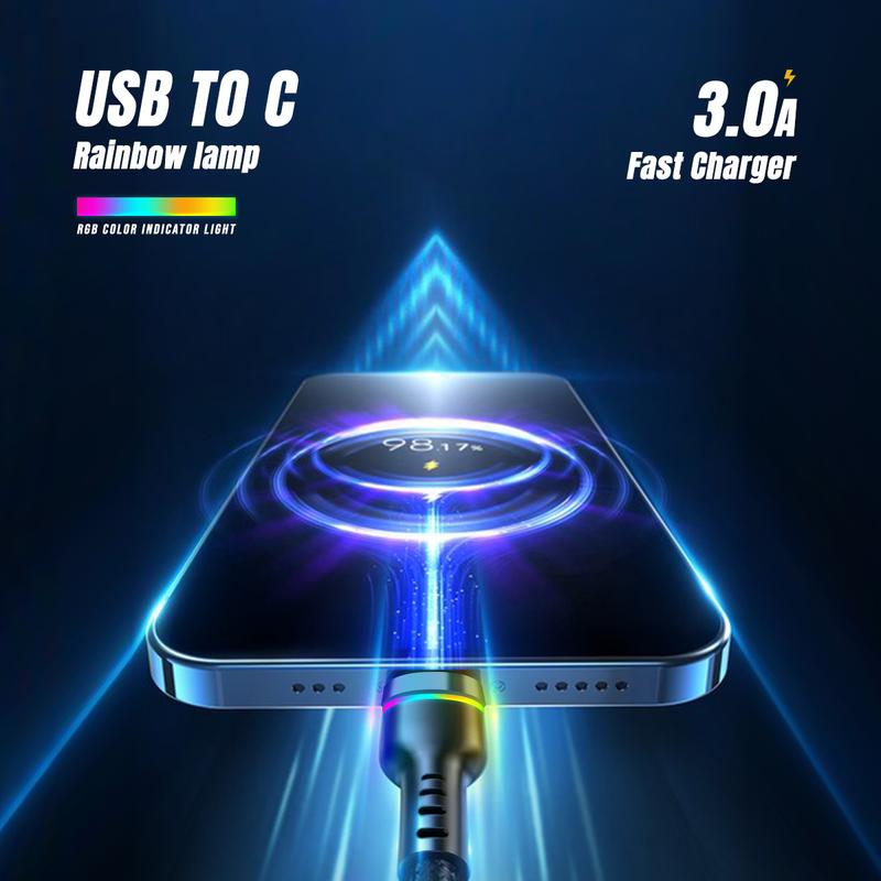 3A Cable Kabel Data Fast Charging A to Type C / USB TO TYPE C Quick Charger QC VOOC Untuk Xiaomi samsung vivo asus realme 3