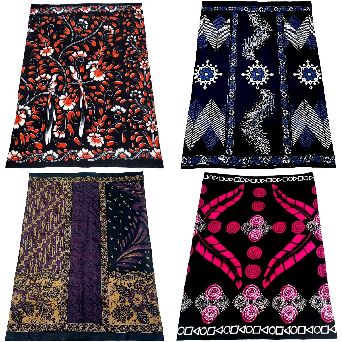Sarung Batik Wanita Rayon Goyor Premium Sarung Santri Sudah Di Jahit Sarung Batik Pekalongan Motif Keren Nyaman di pakai Muslim