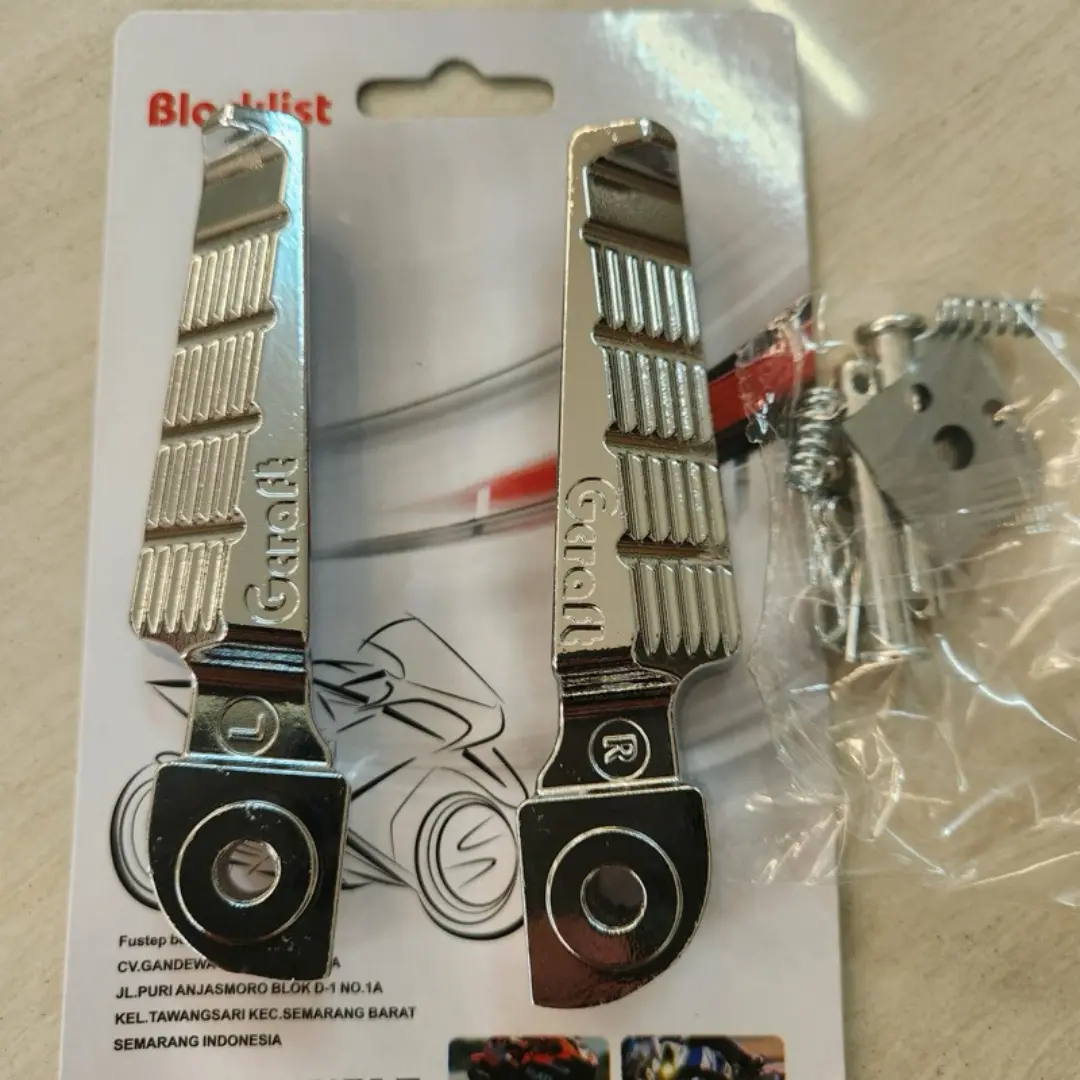 Footstep Motor Universal Full cnc Pijakan Kaki Motor Full CNC Bisa Untuk Semua Motor