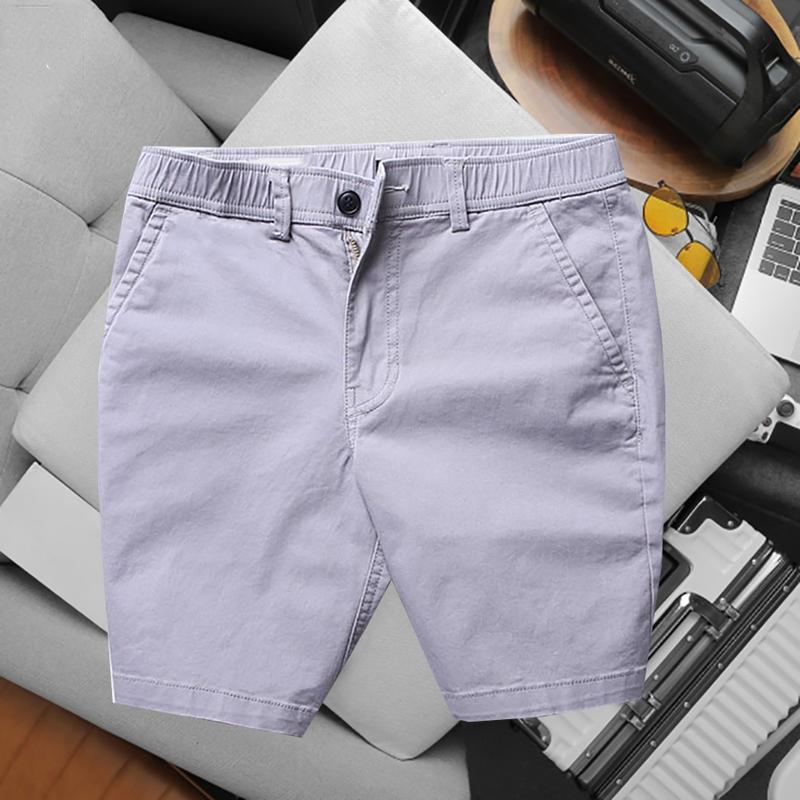 Pazzi Store Quần Short Kaki Nam Cao Cấp Đai Lưng Thun Chất Vải Dày Dặn Co Giãn Trẻ Trung Năng Động Mạnh Mẽ Phong Cách Tối Giản Thanh Lịch
