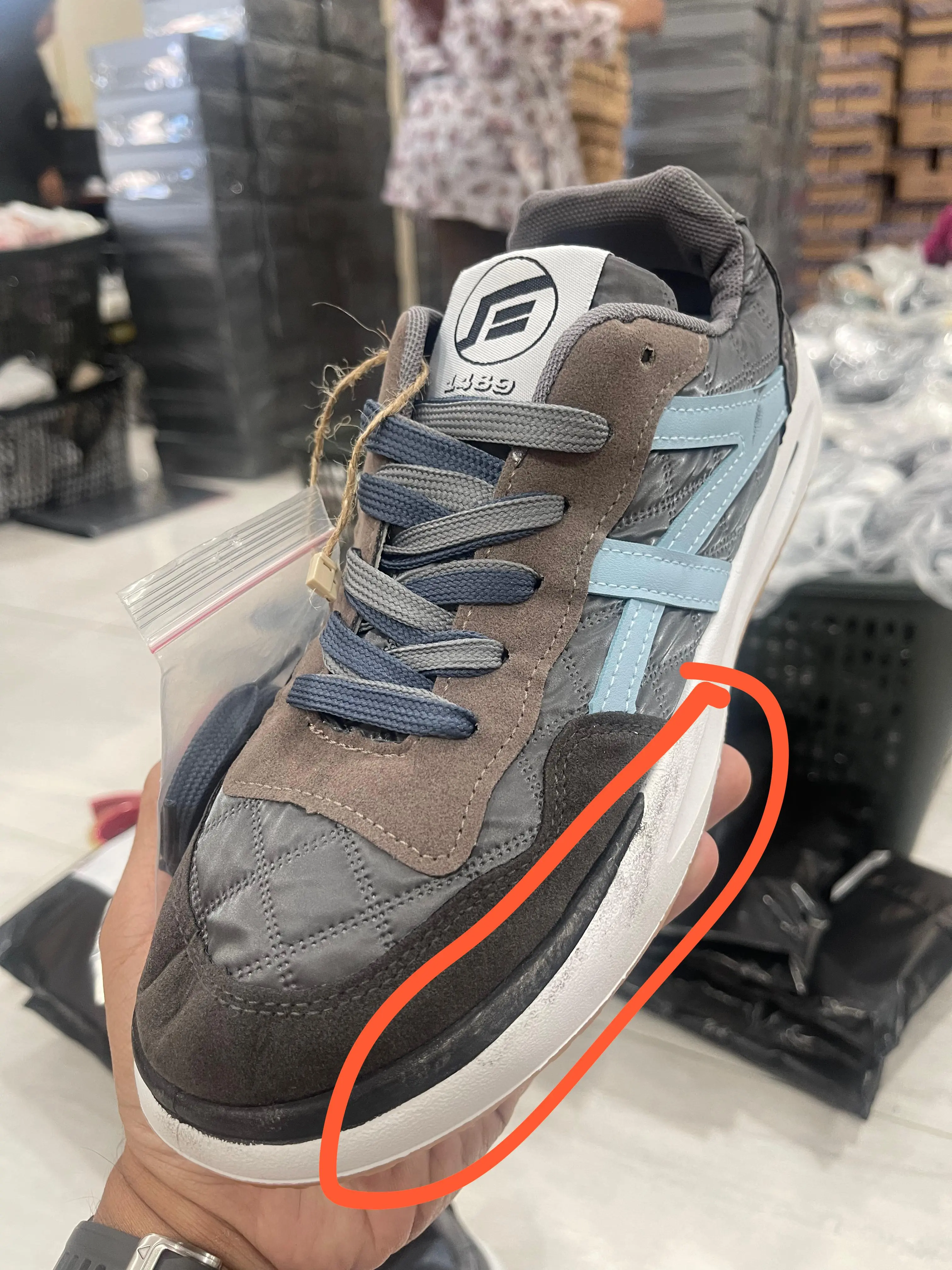 TANPA BOX Nakeibra Sepatu NODAAA  Kondisi Baru layak Pakai Dijual Murah pengiriman Tanpa Dus-D12 Casual Sneaker Shoes Running Olahraga Pria