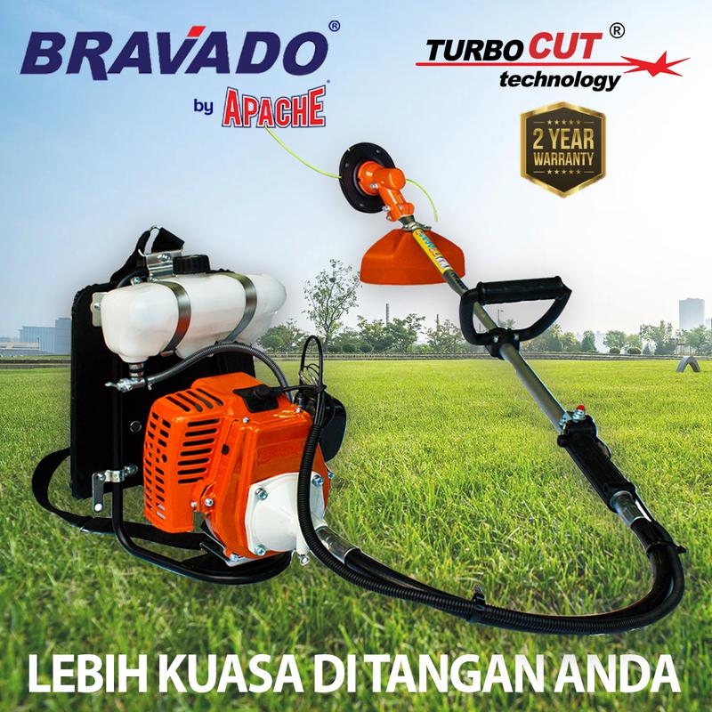 APACHE/BRAVADO TurboCUT BG328 | Super Heavy Duty Garden Trimmer ...