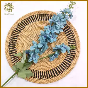 Bunga Snapdragon 2 Cabang/Bunga Delphinium Sedap Malam Artficial Dekorasi NK-287