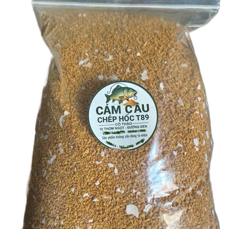 2kg Mồi câu Chép Hốc T89 Thơm sữa ngô +Bông tuyết Phù Hợp Cá Chép Trôi Trắm Cá Tổng Hợp - Cám Mồi Cao Cấp Giúp Thu Hút Cá Nhanh