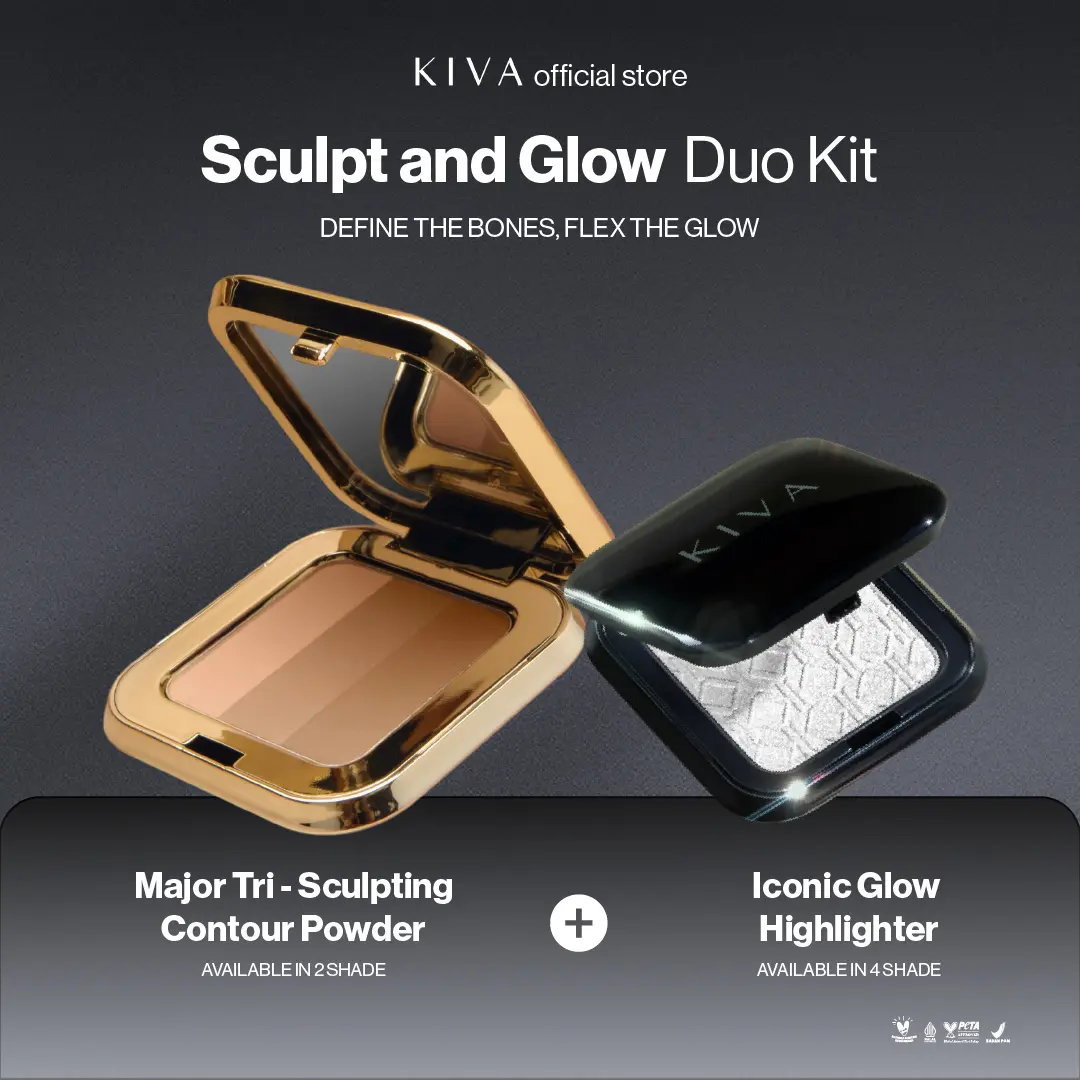 KIVA Sculpt & Glow Duo Kit [Contour + Highlighter]