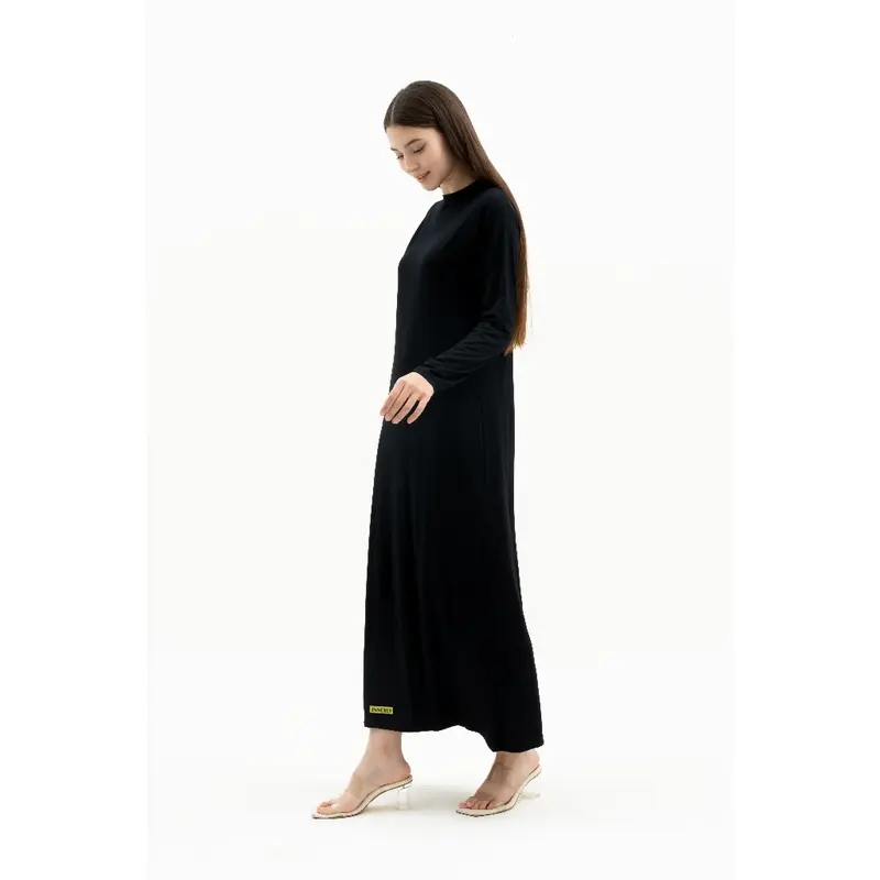 INNERLY Inner Dress Lengan Panjang Manset Gamis Wanita Daleman Baju Rayon 2