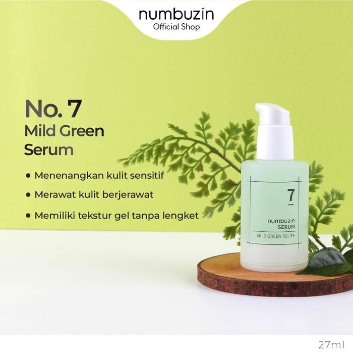 Gambar No.7 Mild Green Soothing Serum dari Numbuzin Indonesia Kota Tangerang Tokopedia
