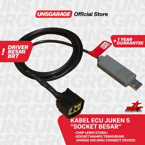 USB Kabel Setting ECU Juken 5 5+ 5++ Racing Turbo - Laptop Windows - Socket Besar Komputer