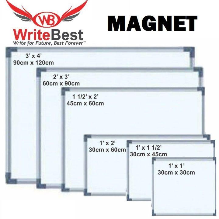 Product Introduction of Magnetic Whiteboard  Aluminium Frame SM11-SM12(1'x1'/1'x1.5'/1'x2'/1.5'x2') Stationery 20