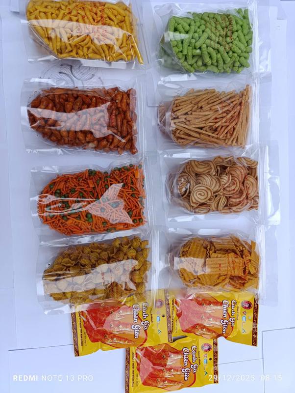 Combo 8 món - Tặng 3 túi cánh gà - Mái Tôn- Sò Vừng - Ngó sen - Tăm đậu Hà Lan -Tai heo - Đùi gà phô mai- Đậu xanh cốt dừa - Bim cá-Miễn phí vận chuyển - Snack Food