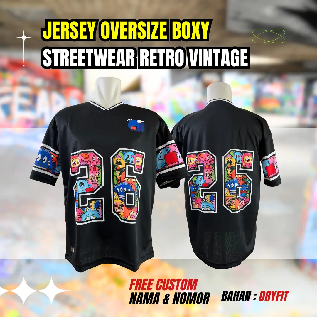 JERSEY BOXY STREETWEAR OVERSIZE