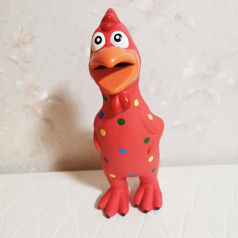 Product Introduction of Fun Chicken Design Pet Toy, Pet Chew Toy, Pet Interactive Toy, Dog & Cat Accessories, Dog & Cat Toys 2