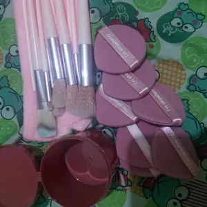 BRUSH MAKE UP LENGKAP ISI 8 DAN 13 PCS BISA UNTUK BLENDING FACE MAKE UP DAN EYE MAKE UP