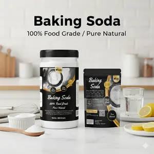 Kenalin Baking Soda ( 100% food grade pure // natural )  Baking Soda Free Almunium