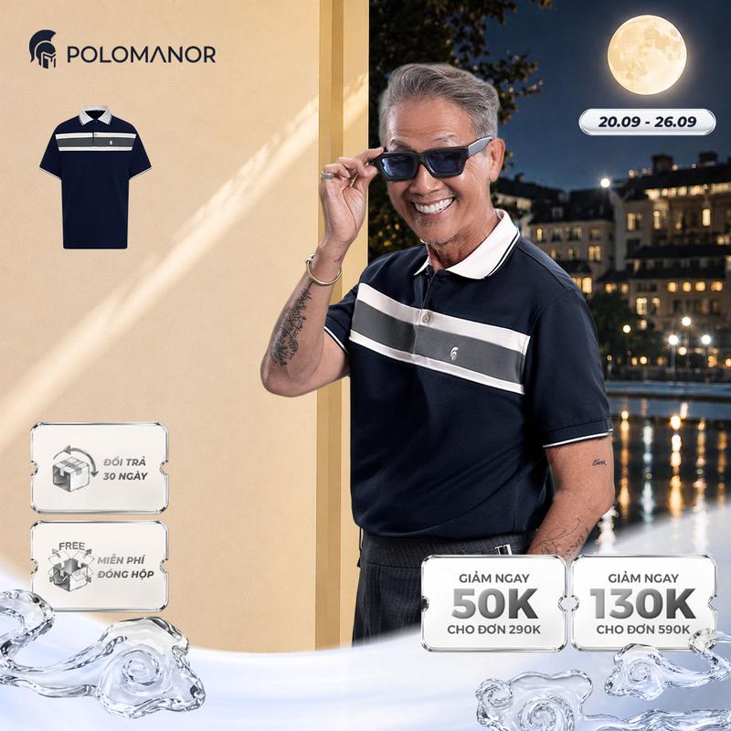 Áo polo nam cao cấp BASIC DIAMOND, chất liệu mới Cotton Diamond USA thanh lịch…