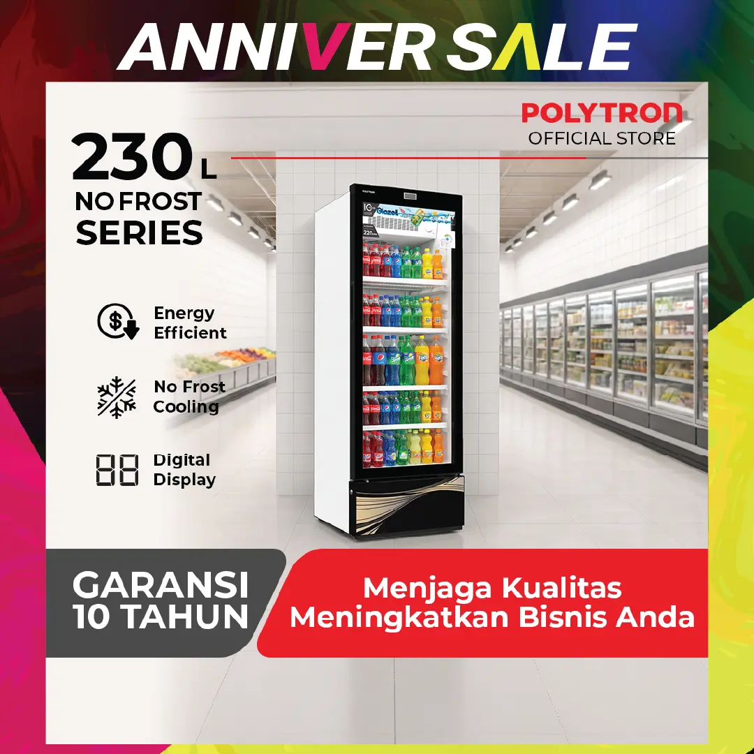 POLYTRON Showcase 230 Liter SCN 228