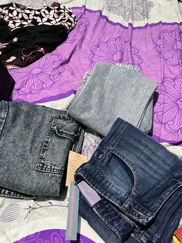 Product Review of DISYAK - HighWaist Loose Jeans Celana Panjang Boyfriend Standar Vintage Blue 109-209 from a**h 0