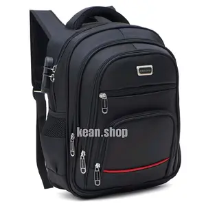 POLO GIVES 15 Inch Tas Sekolah Ransel sekolah POLO Original Import + Raincover + Kabel USB Hitam