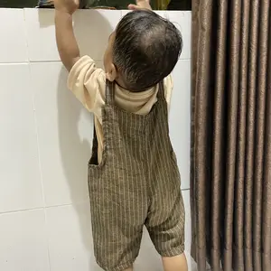 Kuma jumpsuit anak laki laki perempuan overall anak harian usia 1-5 tahun