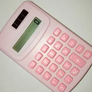 Kalkulator Mini 8 Digit, Ukuran Saku, Warna-Warna Lucu