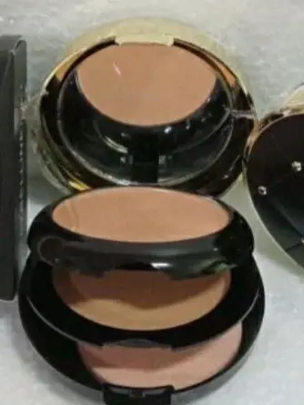 Bedak Padat 2 in 1 Matte & Poreless Waterproof - Powder Free Pencil Alis 1 pcs 1