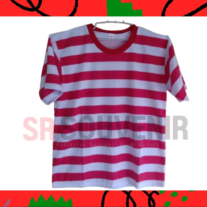 Kaos Sakera Jumbo Baju Adat Madura Merah Putih 0