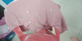 Product Review of CLARA One Set Wanita Payet Mewah Linen Setelan Atasan Rok Kekinian from D** J**h 2