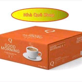 Thùng cafe sữa hòa tan in 1 Trần Quang Goodmorning Coffee cà phê 3in1 cà phê trong 1 càphê Đường cafe coffee combo cà phê