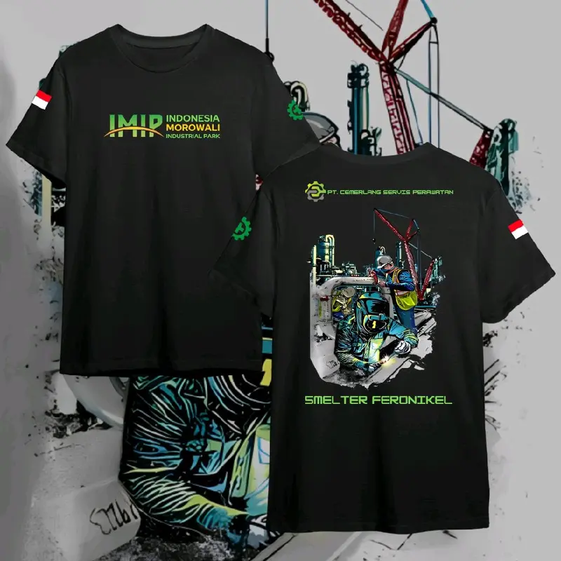 Kaos IMIP Premium Cotton Combed 24s Pria lengan pendek 0