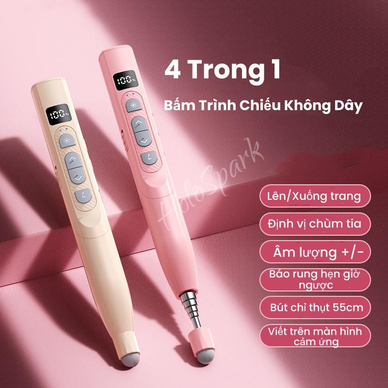 Bấm Clic Hình Trình Lặp, 4 IN 1, Con Trỏ Presente Không Dây, Cho Bản Trình Bày, Điều Khiển Từ Xa, RF 2.4GHz, Phải Có Trong Lớp Học, Powerpoint Clicker, Thích Hợp Cho Máy Tính Mac, Windows Và Linux, Máy Tính Xách Tay