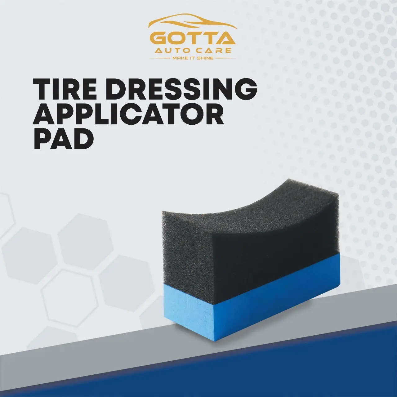 Tire Dressing Applicator Pad - Busa Aplikator Semir Ban