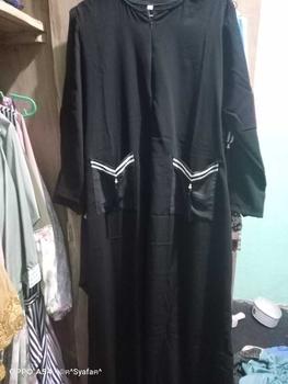 Product Review of Veeyaa Abaya by fanny.beauty.id Wanita Muslim Gamis Kombinasi Embos from m**6 0